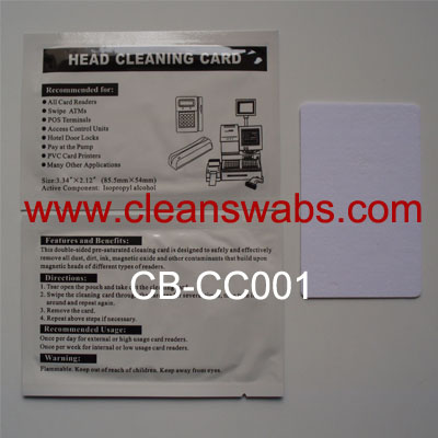 CB-CC001 Card Printer Cleaning Card