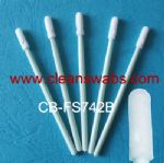 CB-FS742B Small Clean Foam Tip Swab